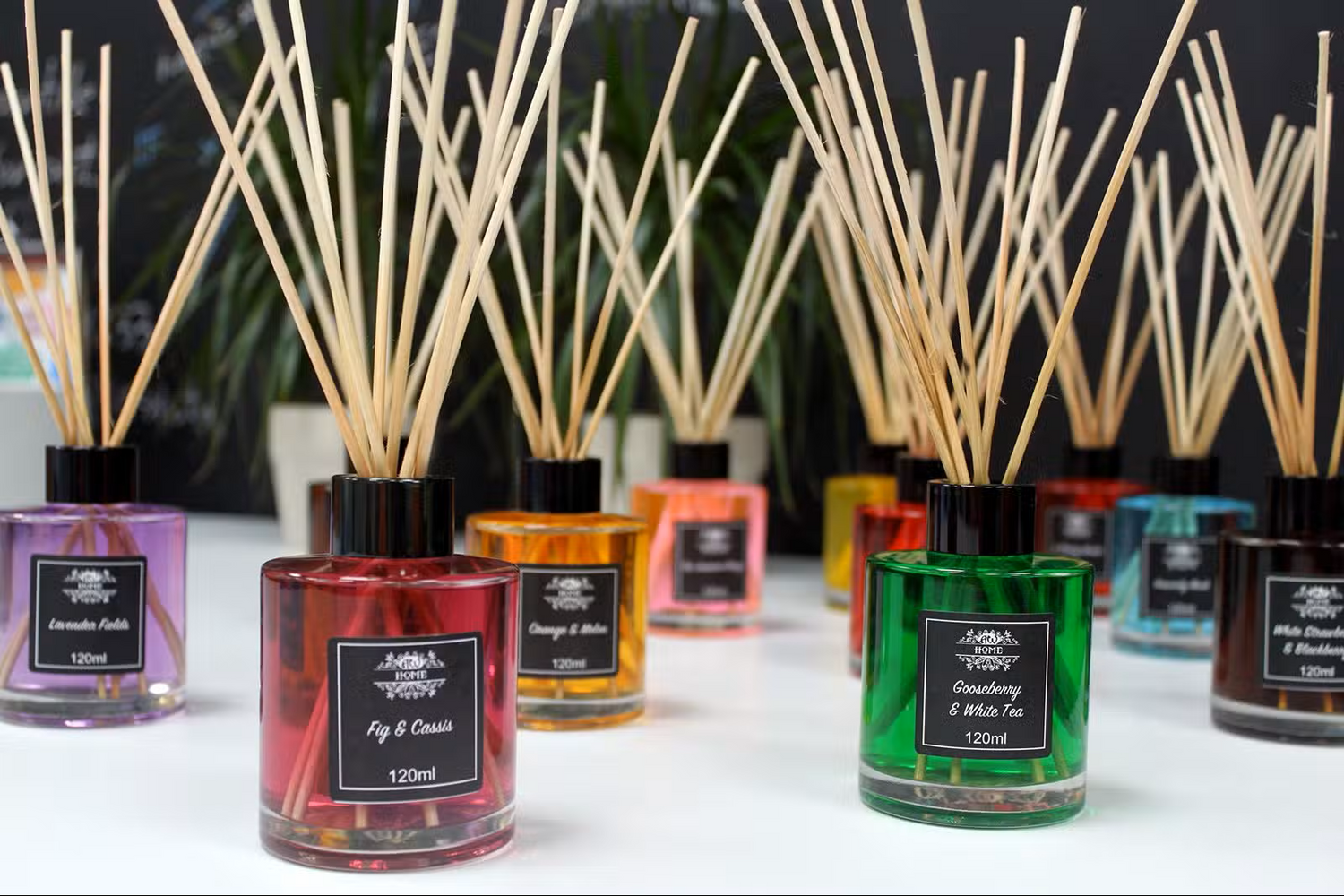 Reed diffusers 120ml & 200ml bottles