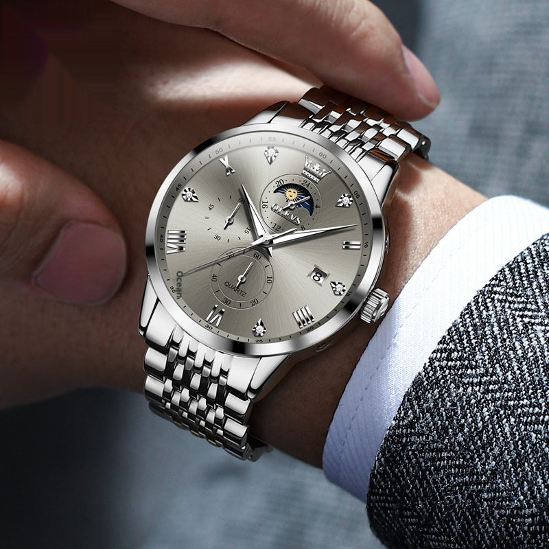 Fashion Personality Business Multifunction Men's Watch