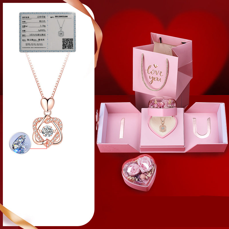 Valentine's Day Gifts For Girlfriends Premium Necklace