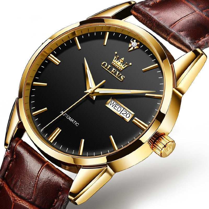 Mechanical Watch Men's Fashion Waterproof Belt