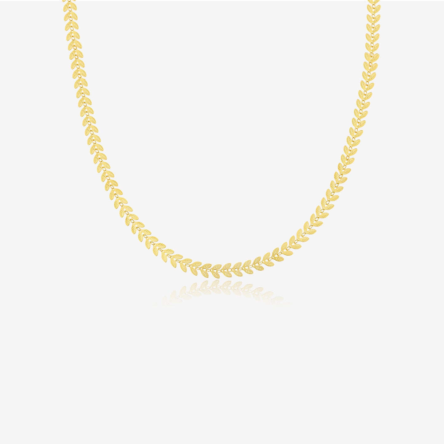 Women's All-match S925 Sterling Silver Leaf Necklace