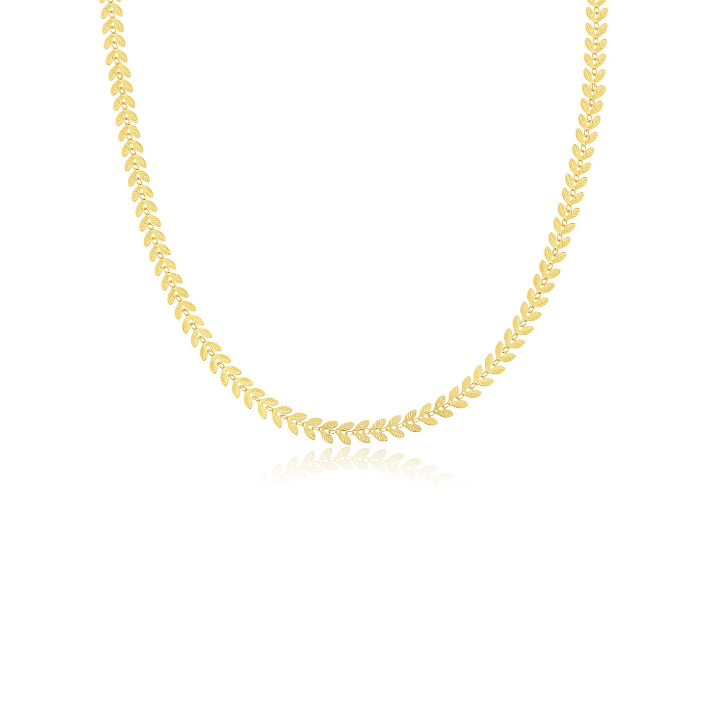 Women's All-match S925 Sterling Silver Leaf Necklace