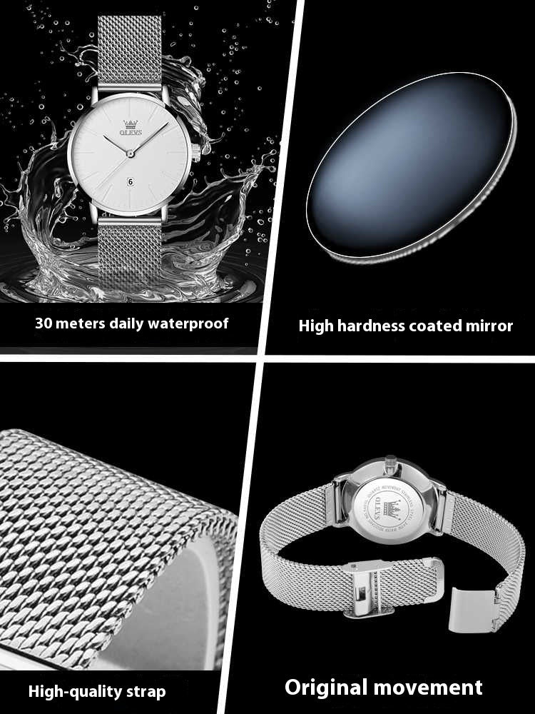 Men's Fashion Simple Ultra-thin Watch